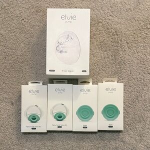 Elvie Pump Spout and Seal Kit - Teal